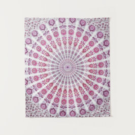 Mandala violet Tapisserie bohème mur pendants