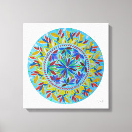 Mandala Vitalis Leinwanddruck