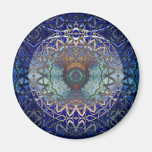 Mandala vom Noedic Web Magnet (Vorne)