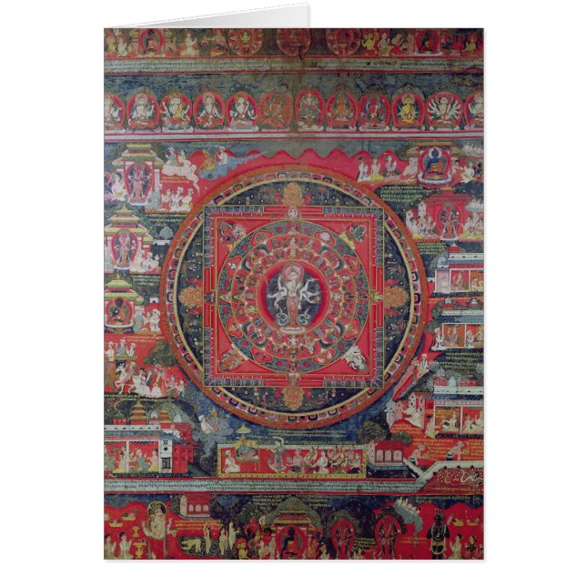 Mandala von Amoghapasa (Vorne)