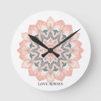 Mandala Wall Clock - Arabesque Art
