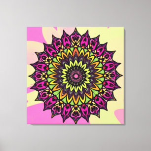 Mandala-Wandkunst Leinwanddruck