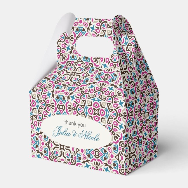 Mandala Wedding Geschenkschachtel (Vorderseite)