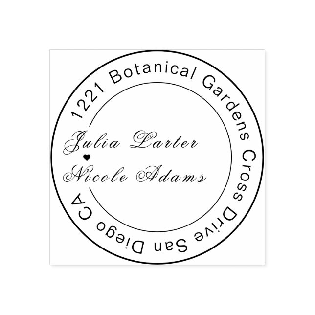 Mandala Wedding Gummistempel (Prägung)