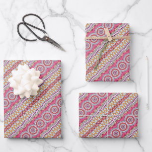 Mandala Wrapping Geschenkpapier Set