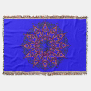 Mandala-Wurfs-Decke der Kunst-3D Decke