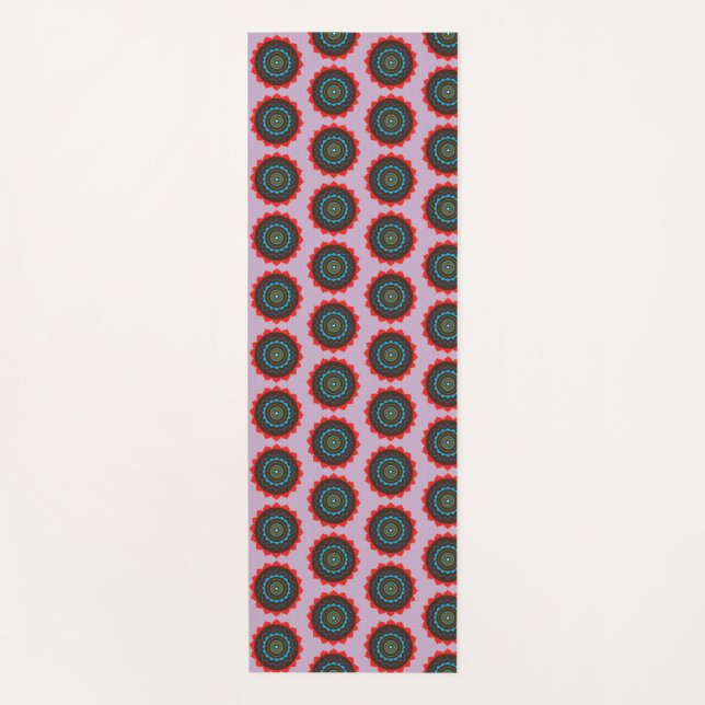Mandala Yoga Mat Yogamatte (Vorderseite)