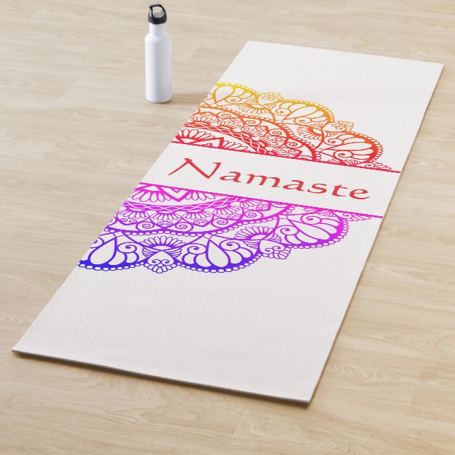 Mandala Yogamatte (Beispiel)