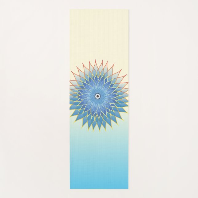 Mandala Yogamatte (Vorderseite)