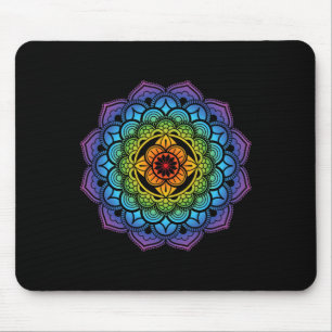 Mandalabuddhismus Achtsamkeitsmeditation Yoga Rege Mousepad