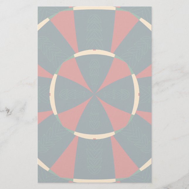 Mandalaic kaleidoscope briefpapier (Vorderseite)