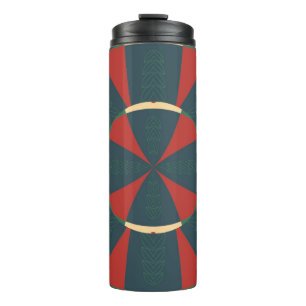 Mandalaic kaleidoscope thermosbecher