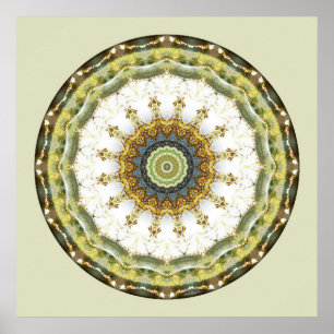 Mandalas aus dem Herzen des Friedens, Nr. 5 Poster