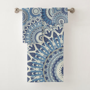 Mandalas Boho Multi Bleus