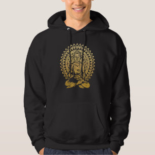 Mandalas Buddhistische Spirituelle Meditation Zen Hoodie