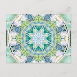 Mandalas des Herzens der Freiheit 12 Postkarte
