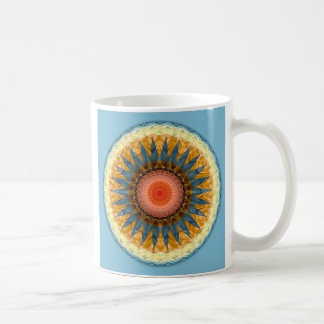 Mandalas du coeur de la reddition, no. 8, tasse (Droite)