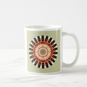 Mandalas du coeur de la vérité, no. 9, tasse