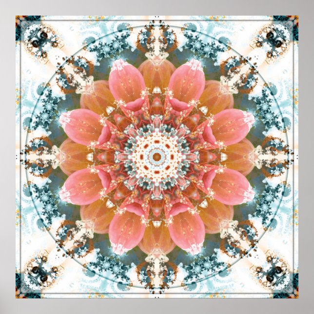 Mandalas from the Heart of Change 9 Poster (Vorne)