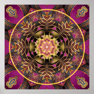Mandalas für Zeiten des Plakats des Übergangs-3 Poster