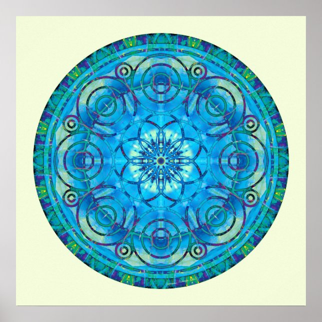 Mandalas of Deep Trust, No. 6 Poster (Vorne)