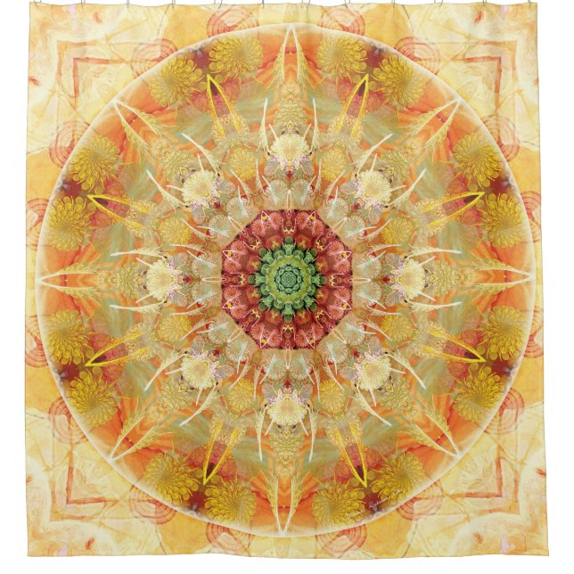 Mandalas pendant des périodes de rideau en douche (Devant)