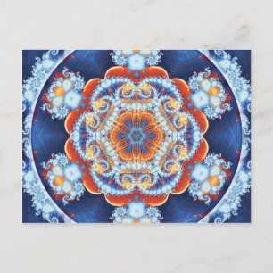 Mandalas von Verzeihung und Release 6 Poster Postkarte