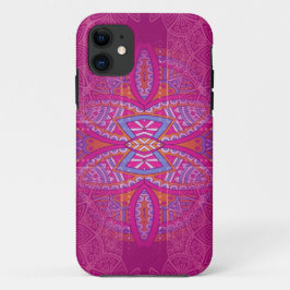 Mandalase im rosa Wiederholungsdesign Case-Mate iPhone Hülle