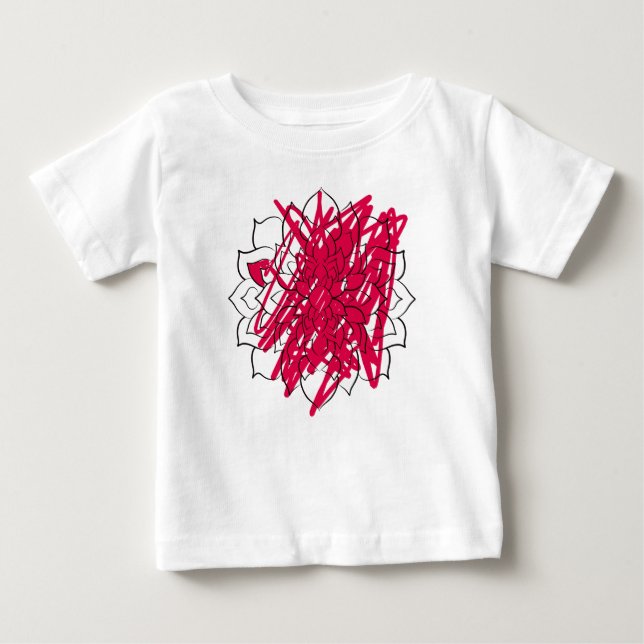 Mandalase sind so entspannend... baby t-shirt (Vorderseite)