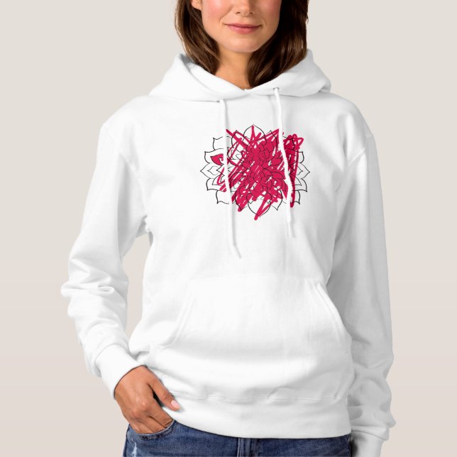 Mandalase sind so entspannend... hoodie (Vorderseite)