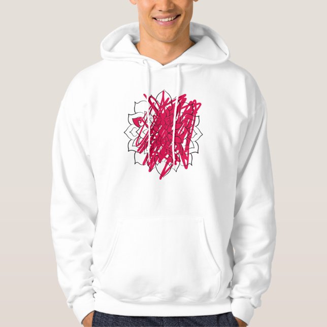 Mandalase sind so entspannend... hoodie (Vorderseite)