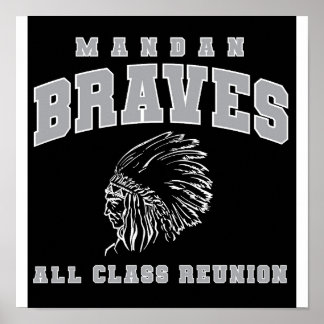 Mandan All Class Reunion Poster