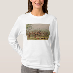 Mandan Bogenschießen-Wettbewerb, c.1832 T-Shirt