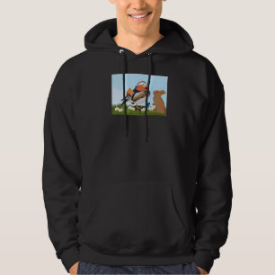 Mandarin Duck Bird Bunny Spring Birdwatcher Tier Hoodie