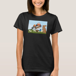 Mandarin Duck Bird Bunny Spring Birdwatcher Tier T-Shirt