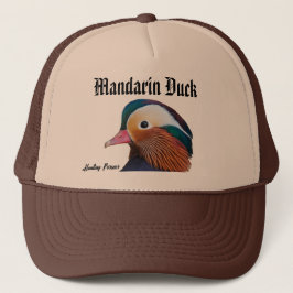 Mandarin Duck Hat Truckerkappe