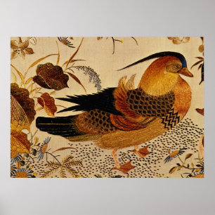 Mandarin Duck Poster
