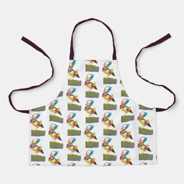 Mandarin Duck Schürze (Vorderseite)