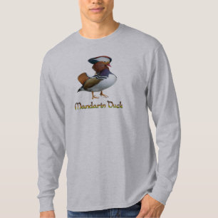 Mandarin-Enten-Langarmshirt T-Shirt