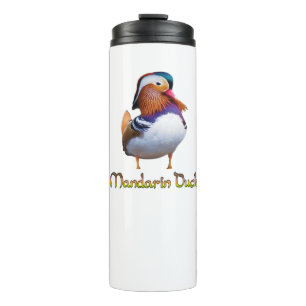 Mandarin-Enten-Leckgeschützte Thermotasse Thermosbecher