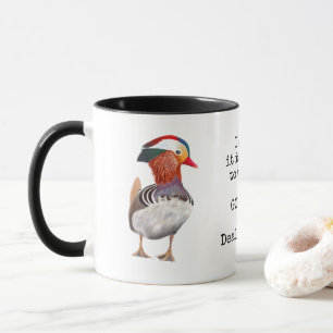 Mandarin-Enten-Vogelliebhaber Tasse