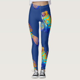 Mandarin-Fisch Leggings