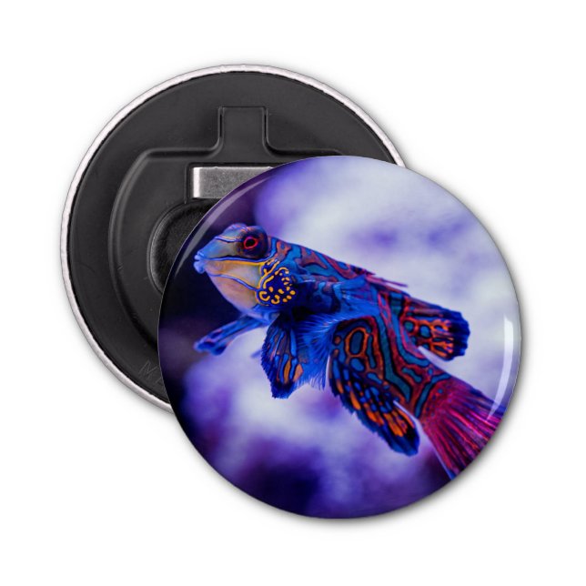 Mandarin Goby Fish Flaschenöffner (Vorderseite)