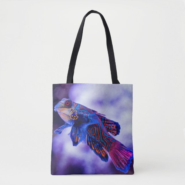 Mandarin Goby Fish Tote Bag Tasche (Vorderseite)