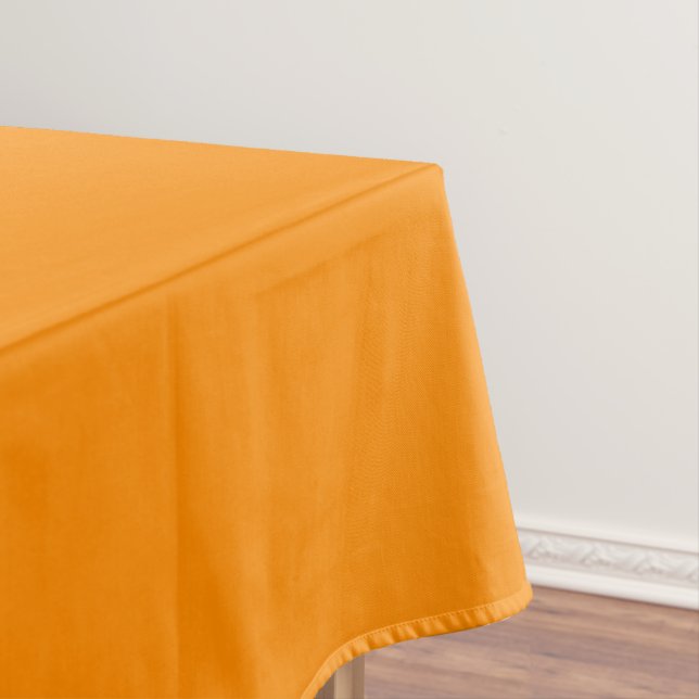 Mandarin Solid Color | Classic | elegant Tischdecke (Beispiel)