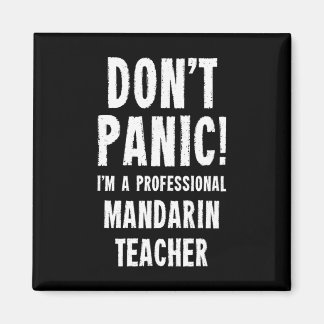 Mandarin Teacher  Magnet