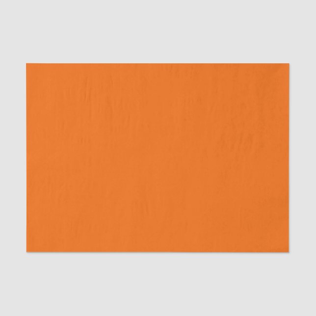 Mandarine-farbiges Papiertuch Seidenpapier (Vorderseite)