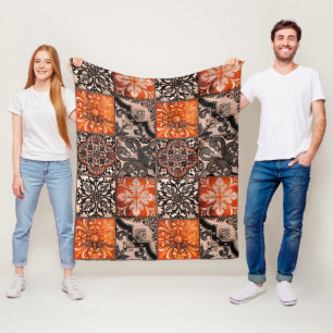 Mandarine Fleecedecke