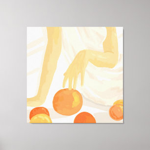 Mandarine Grace Leinwanddruck