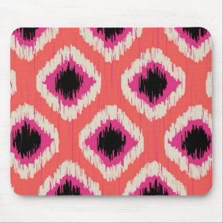 Mandarine Ikat - durch TDStudio Mousepad